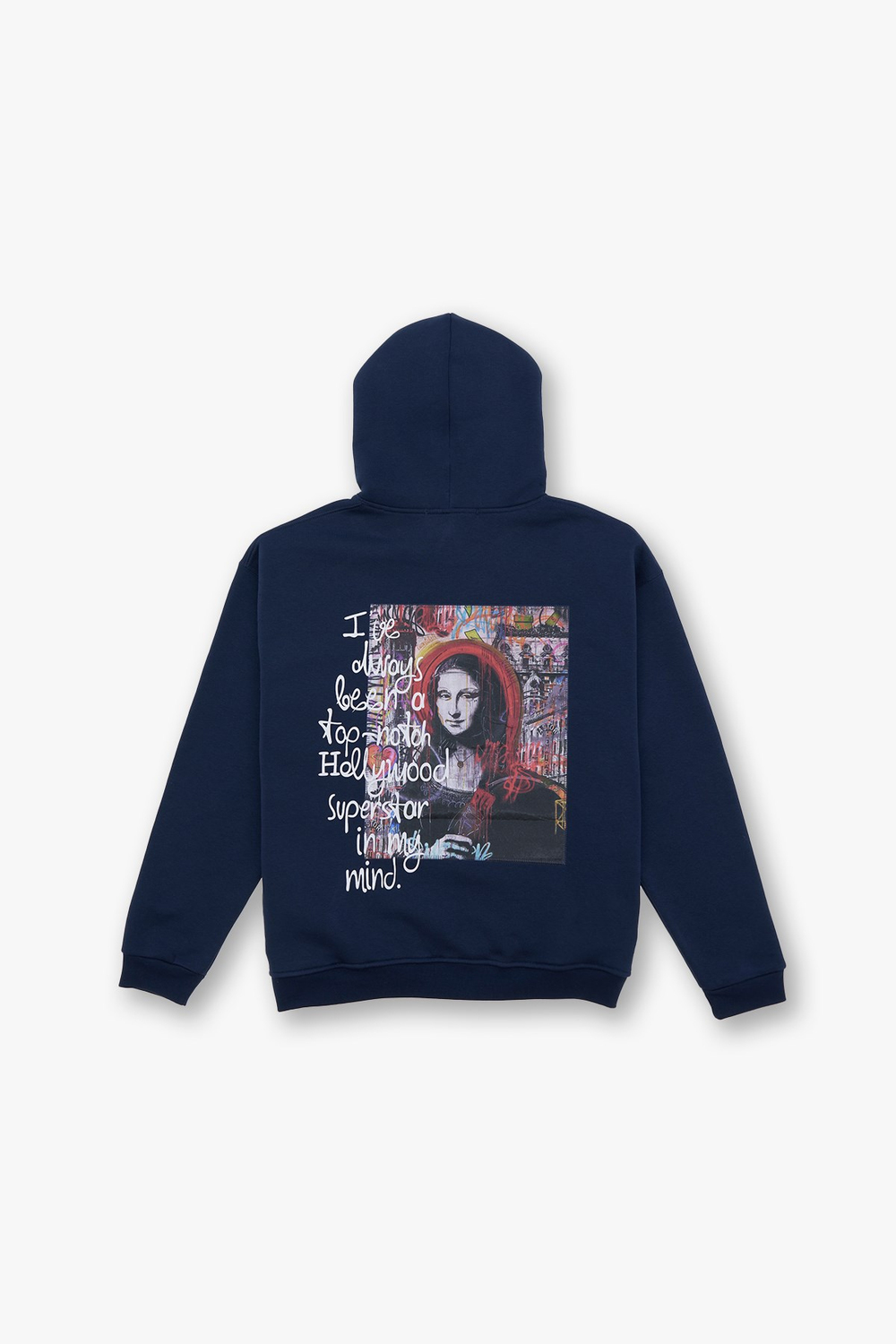 Top-Notch Oversized Sweatshirt Indigo