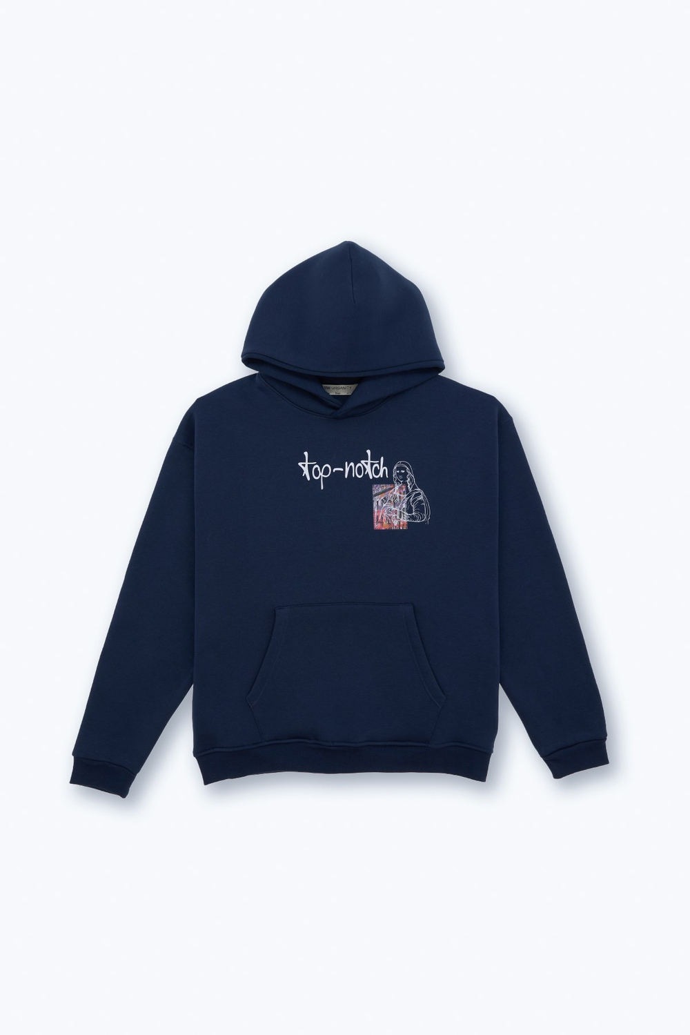 Top-Notch Oversized Sweatshirt Indigo