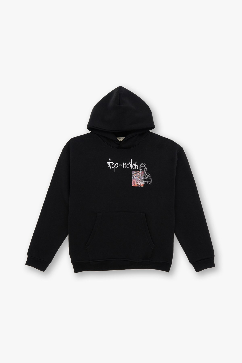 Top-Notch Oversize Sweatshirt Kadın Siyah