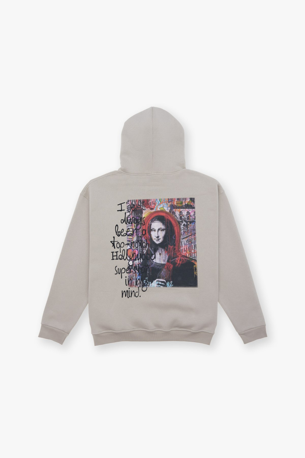 Top-Notch Oversize Sweatshirt Kadın Stone