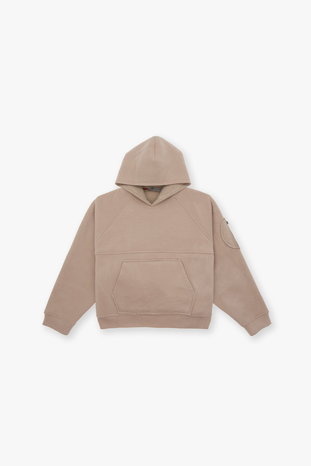 Urban Shield Oversize Welsoft Sweatshirt Kadın Bej