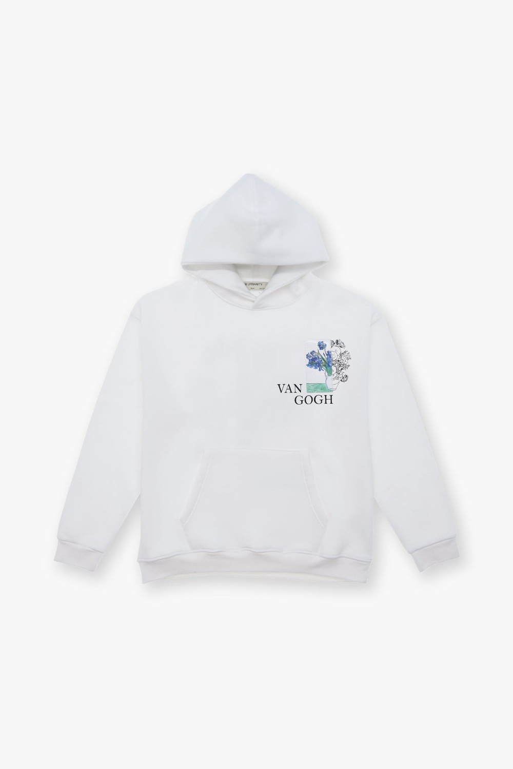 Van Gogh Irises Oversize Sweatshirt Erkek Ekru