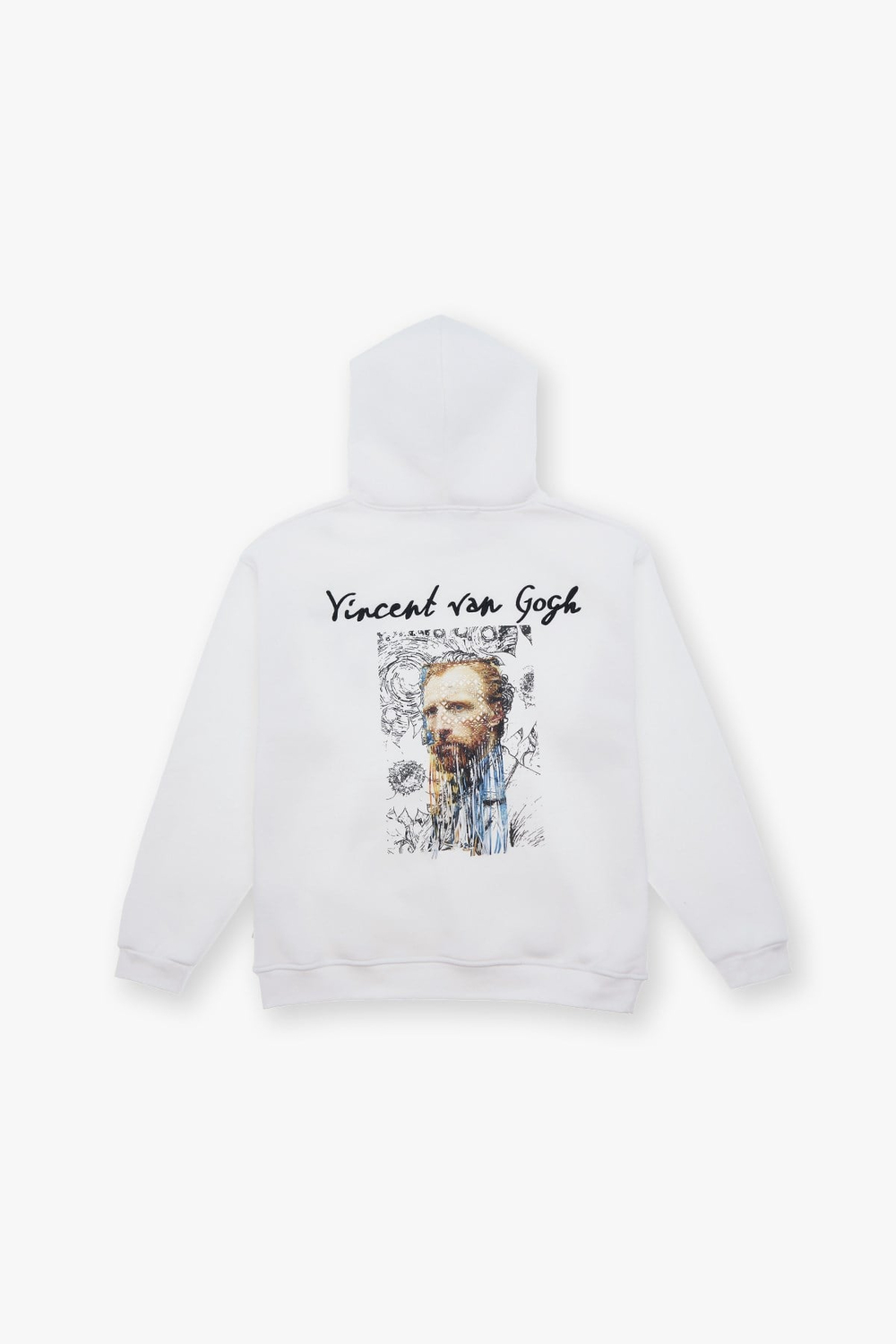 Van Gogh Threads Oversized Sweatshirt Off White