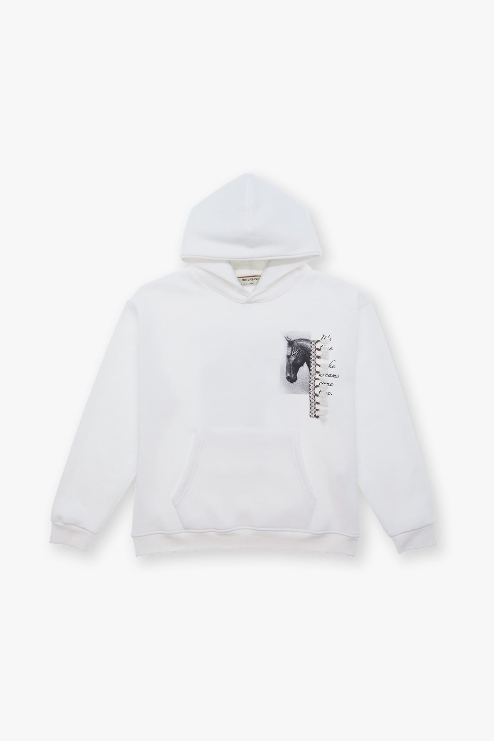 Wild Spirit Oversize Sweatshirt Erkek Ekru