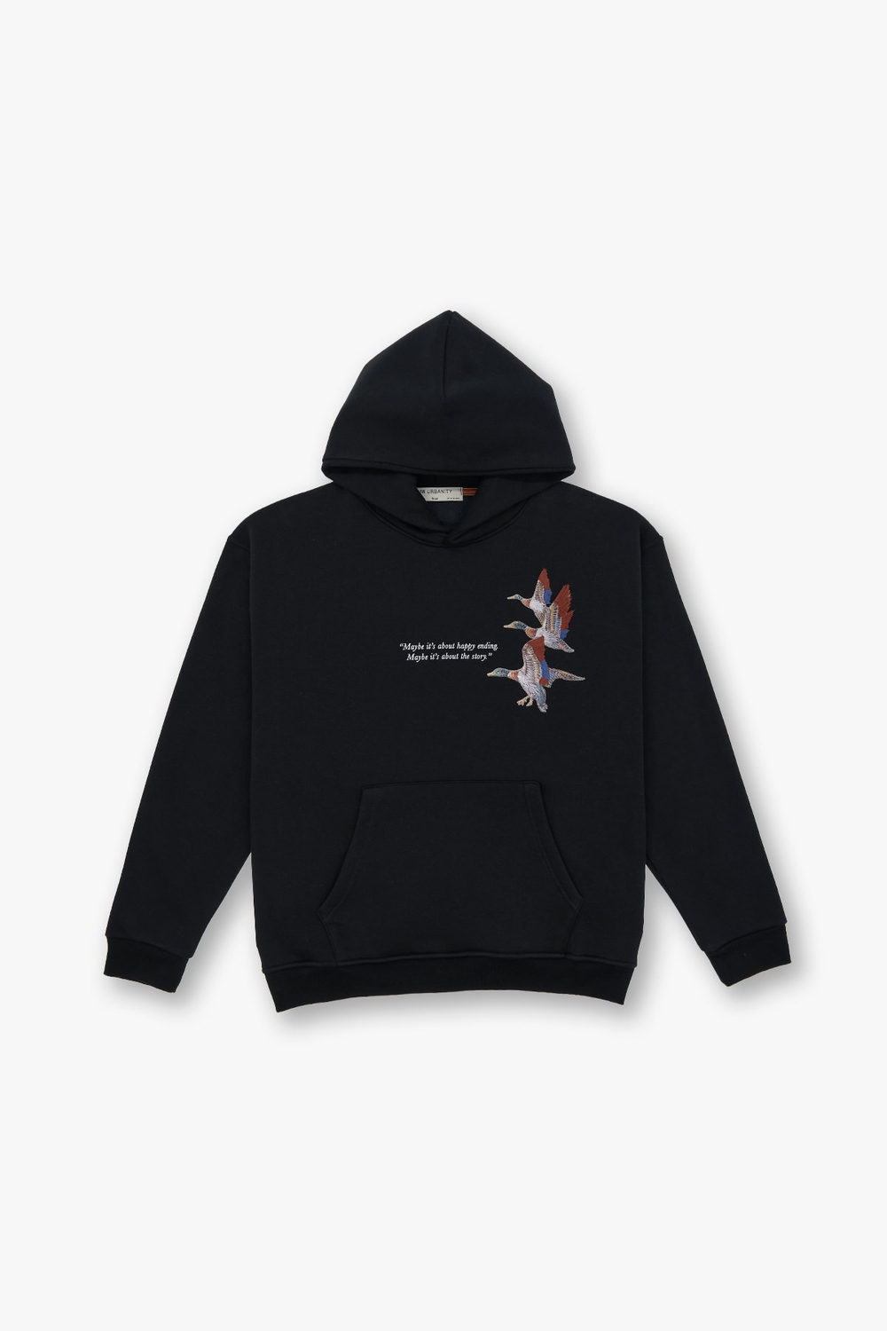 Wings Oversize Sweatshirt Kadın Siyah