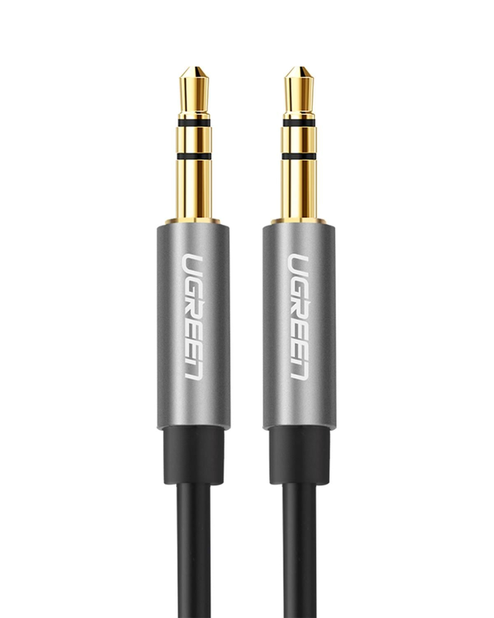 UGREEN 3.5mm Aux Ses Kablosu, 2m, Siyah, 10735