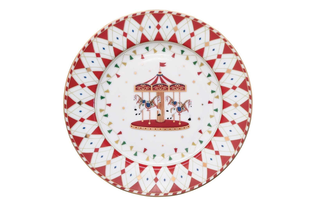 0944 CHME Porselen Pasta Tabağı 19 cm