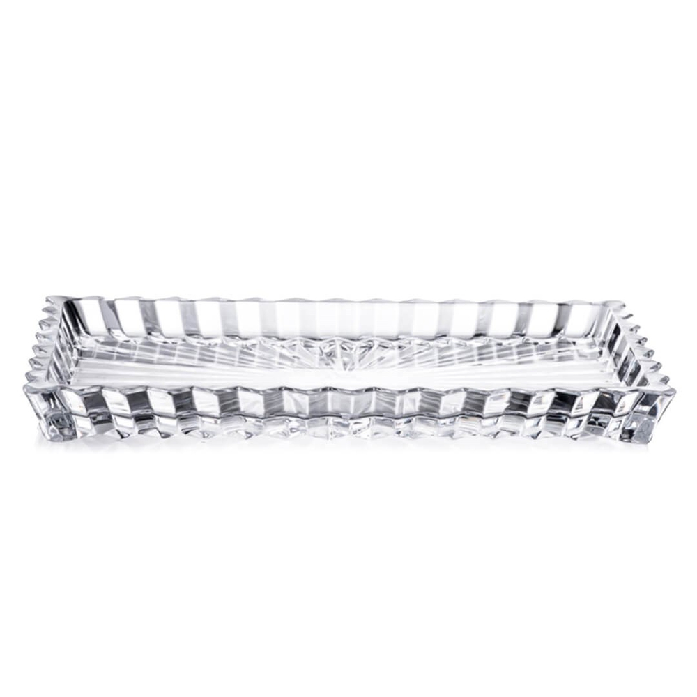 130924 S/1 RECT.PLATTER 35*19 CM CROWN JEWEL