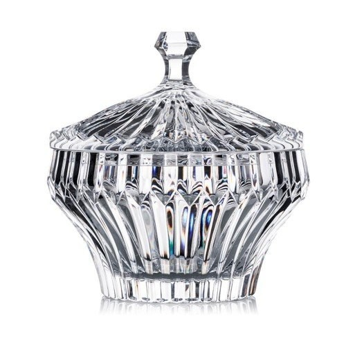 130925 S/1 BOWL 19 CM WITH COVER CROWN JEWEL