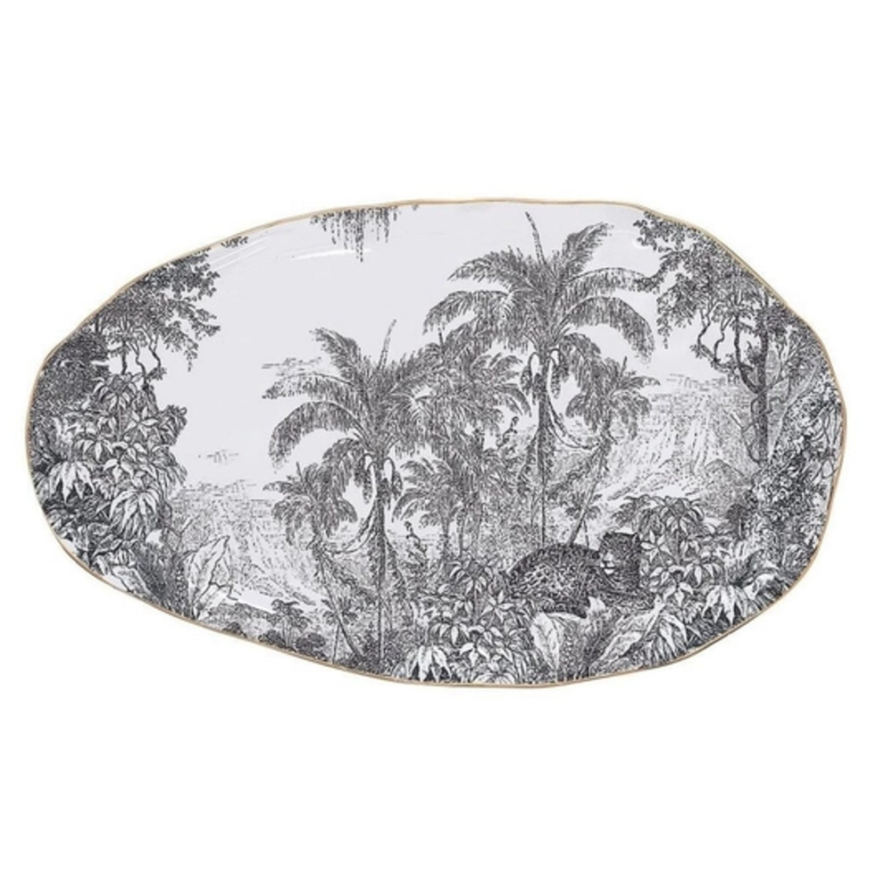 2788 RNDA  Porselen Sunumluk 42 x 31 cm