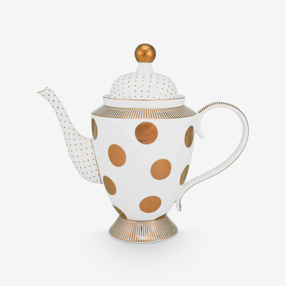 51005088 DOT DELİGHT ALTIN LACİVERT DEMLİK  1200ML
