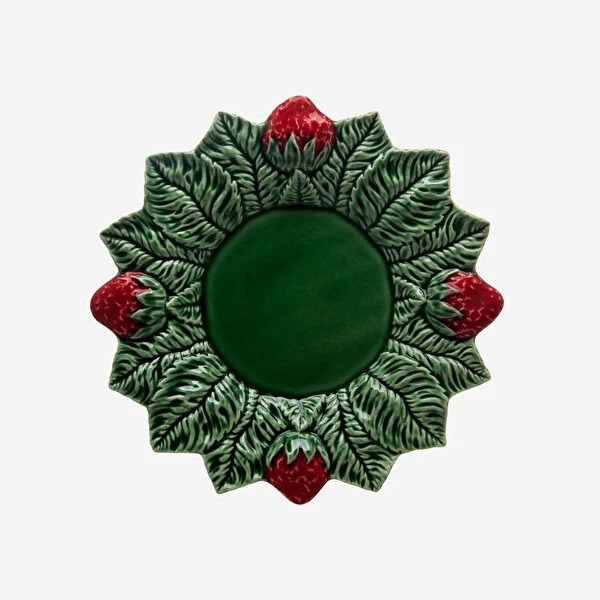 65001243 BORDALLO Yeşil Seramik Yemek Tabağı 26 Cm