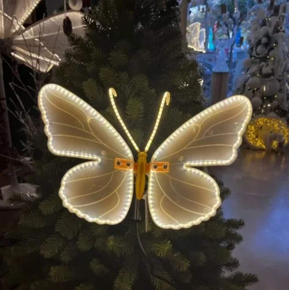 95­0017 HAREKETLİ LED IŞIKLI KELEBEK 40 CM