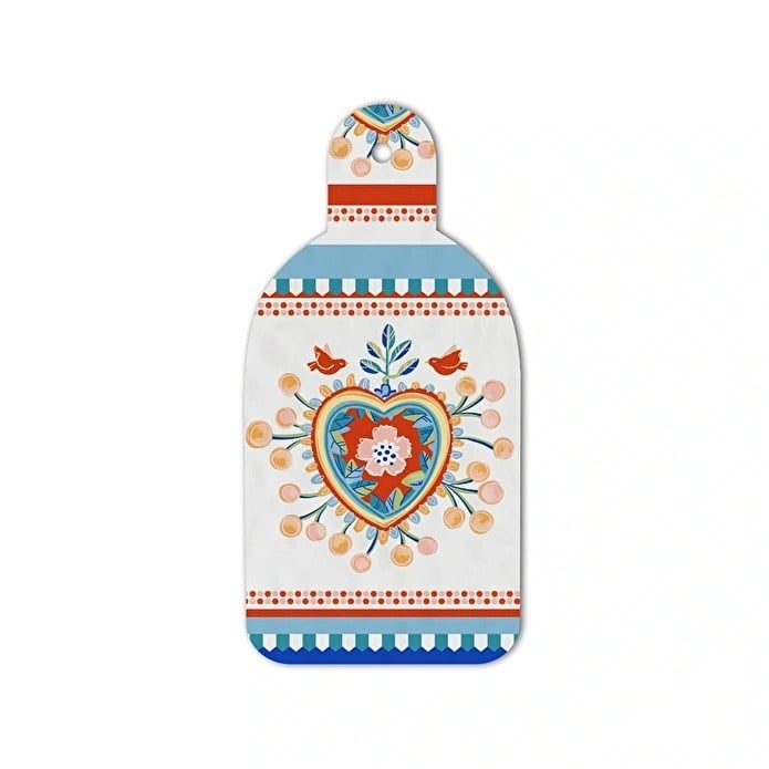 BACI MILANO MAMMA MIA Kalp Desenli Kesme Tah. 16,5 cm x 34.5