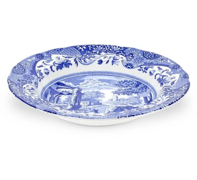 CEM BLI0210 PIATTO FONDO 23 CM BLUE ITALIAN