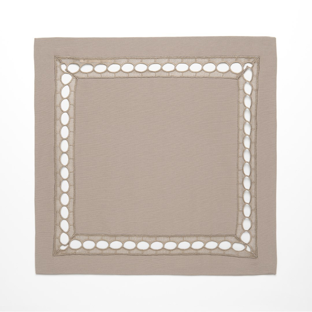 DANTELLİ PEÇETE PAMİNA 4LÜ PAKET 45*45 TAŞ RENGİ