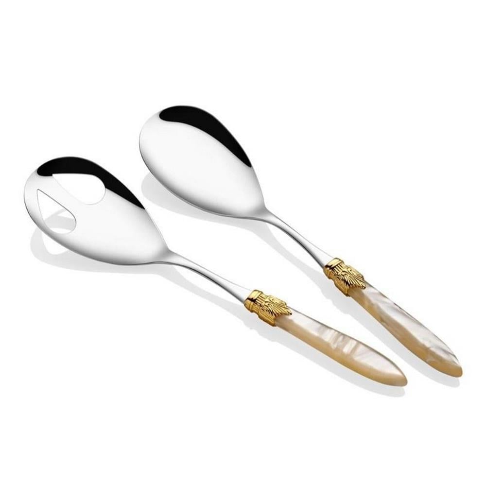 ELE ICRS43GO02IRE12 - Laura Ring Kemik Salata Servis Seti