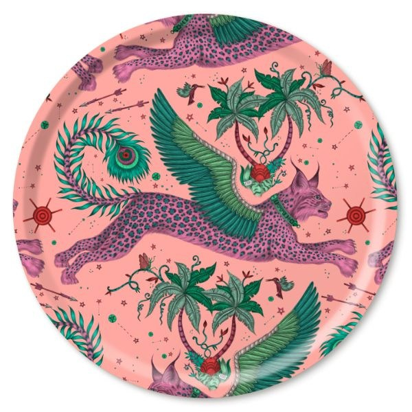 ES0046/236 Lynx/pink Tray 46cm
