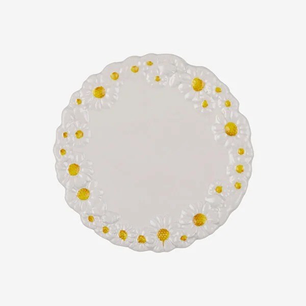 EW710D Camomilla Beyaz Servis Tabağı 36x36 cm