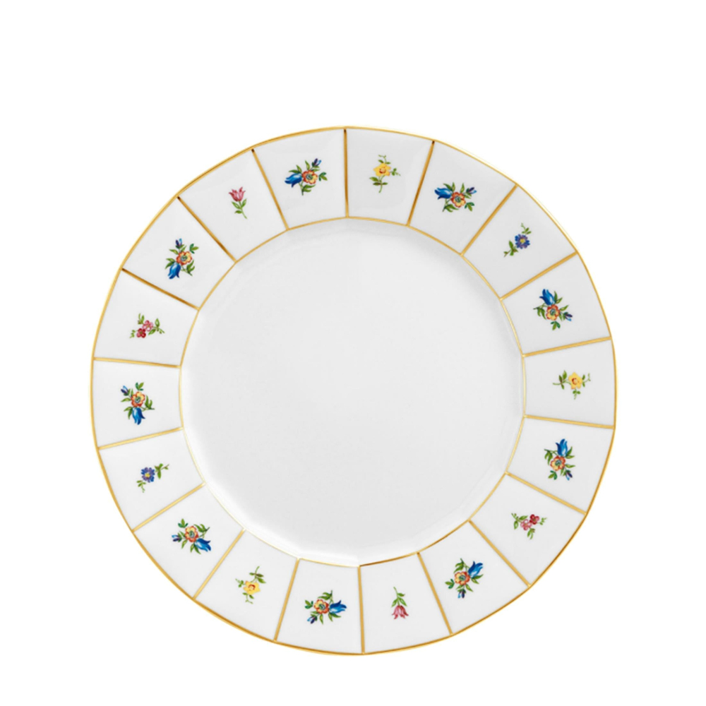 FURSTENBERG Servis Tabağı 27,2cm GRECQUE MILLE FLEURS
