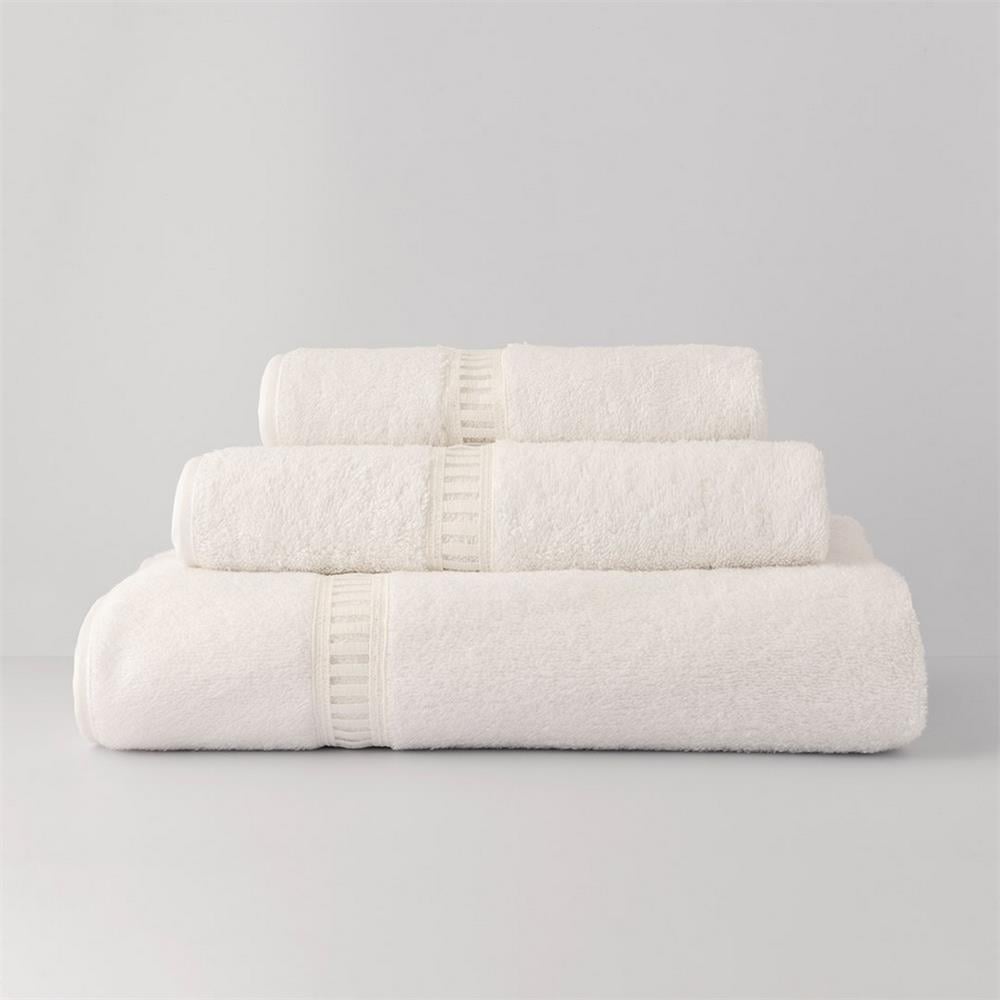 GG DANTELLİ BANYO HAVLUSU KOLBER BEYAZ