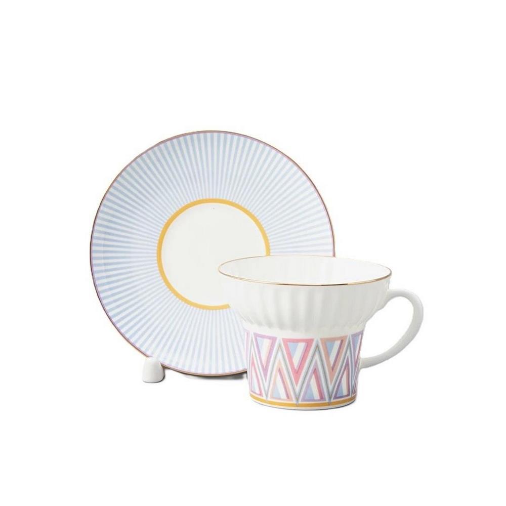 IMPERIAL PORCELAIN Kahve Fincanı 155 ml 1artWave Geometry