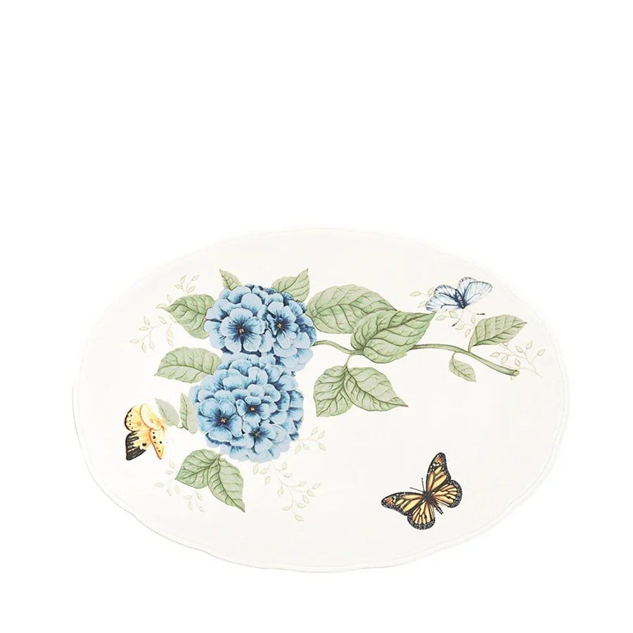 LEN6084289  BUTTERFLY OVAL SERVİS TABAĞI 41CM