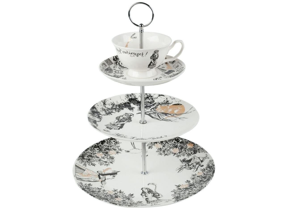 Mikasa x V&A Alice In Wonderland 5200022 Porselen 3 Katl