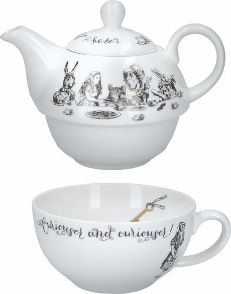 Mikasa x V&A Alice in Wonderland VAAWT41 250ml Porselen