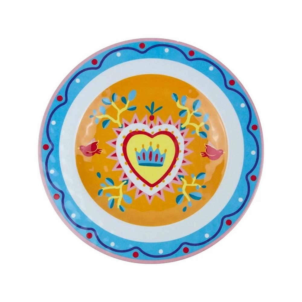 PERA 5001 BM MAMMA MIA 6LI KALP DESEN TATLI TABAK SET