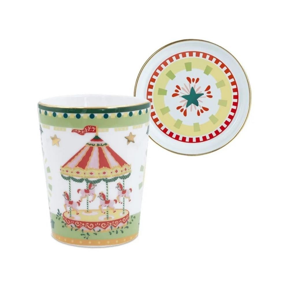 PERA BACI MILANO MAMMA MIA XMAS,9CM, ATLIKARINCA TABAKL KUPA