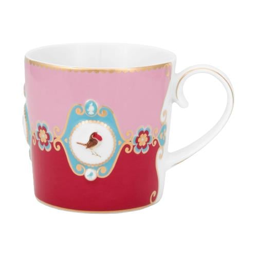 PP 51002032 LOVE BİRD KÜÇÜK KUPA KIRMIZI PEMBE 150ML