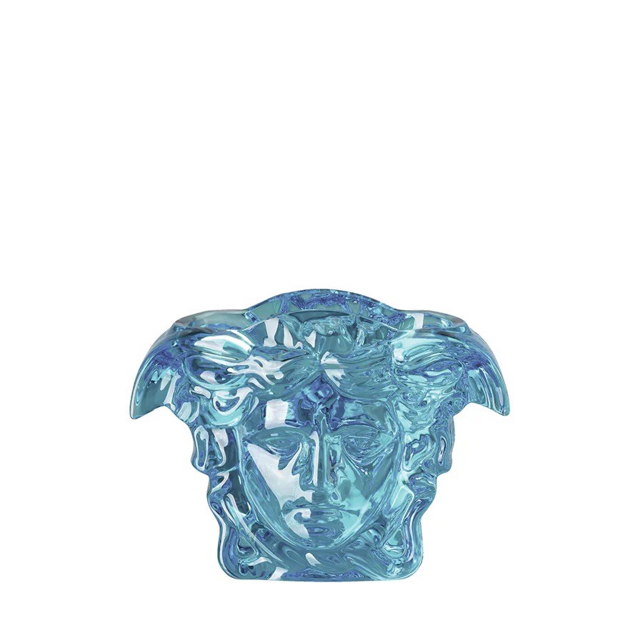 ROS69183-321633-47019 VERSACE MEDUSA GRANDE VAZO MAVİ 19CM