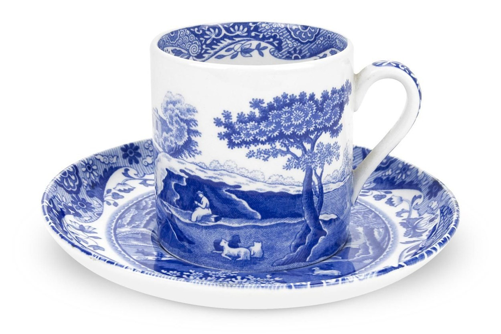RW.BLI.1200 BLUE İTALİAN KAHVE FİNCAN TABAĞI
