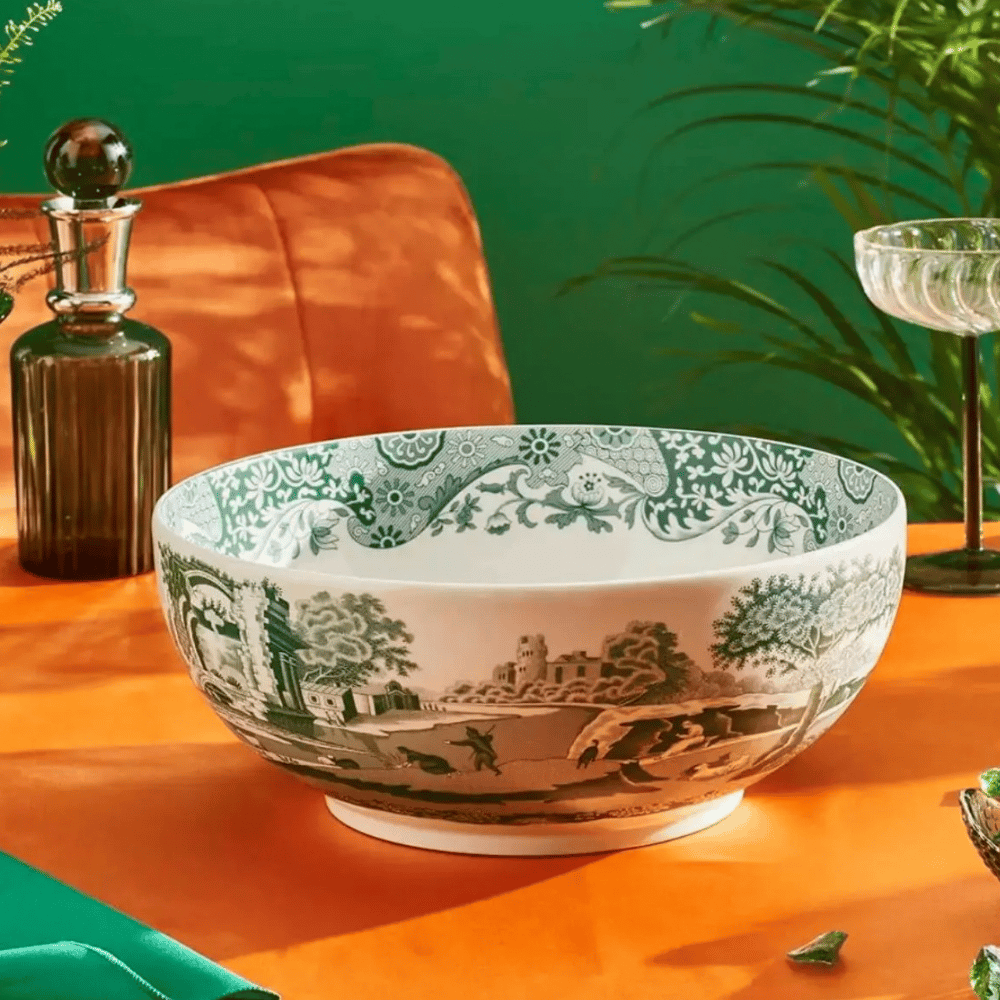 RW.HGI.64800 GREEN ITALIAN SALATA SERVİS KASESİ YUV.27CM