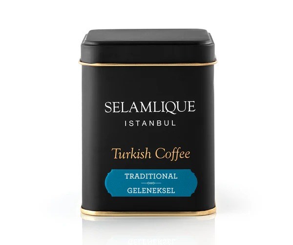 STC01125 Türk Kahvesi Geleneksel 125 g Metal Kutu