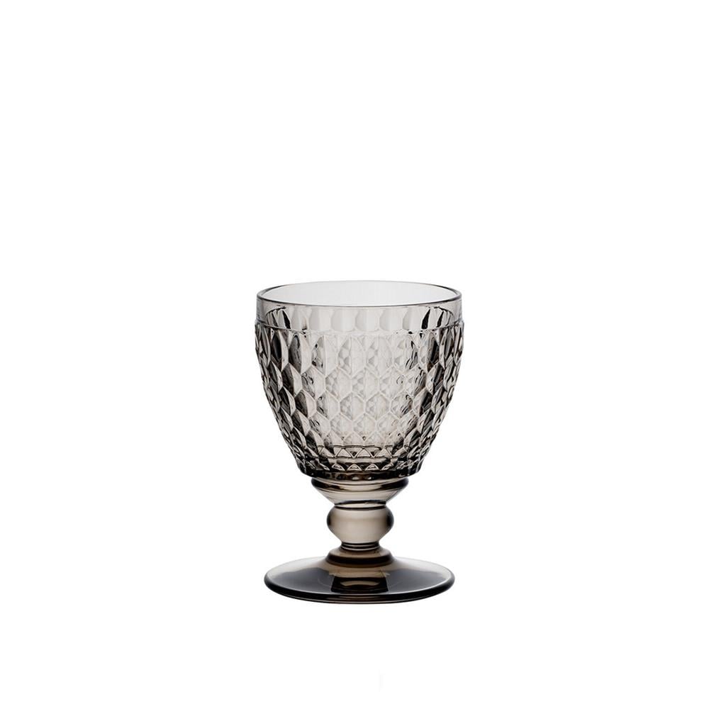 VB VRH11-7309-0035  BOSTON COL KR-K - BEYAZ ŞARAP KADEHİ GRİ