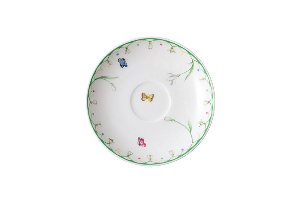 VB VRH14-8663-1430 COLOURFUL SPRİNG TÜRK KAHVESİ TABAK 12C
