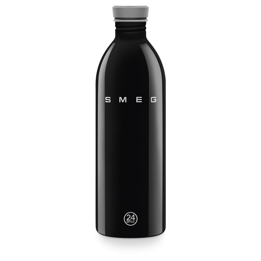 WBF02BL 24 WATER BOTT BLACK 1L