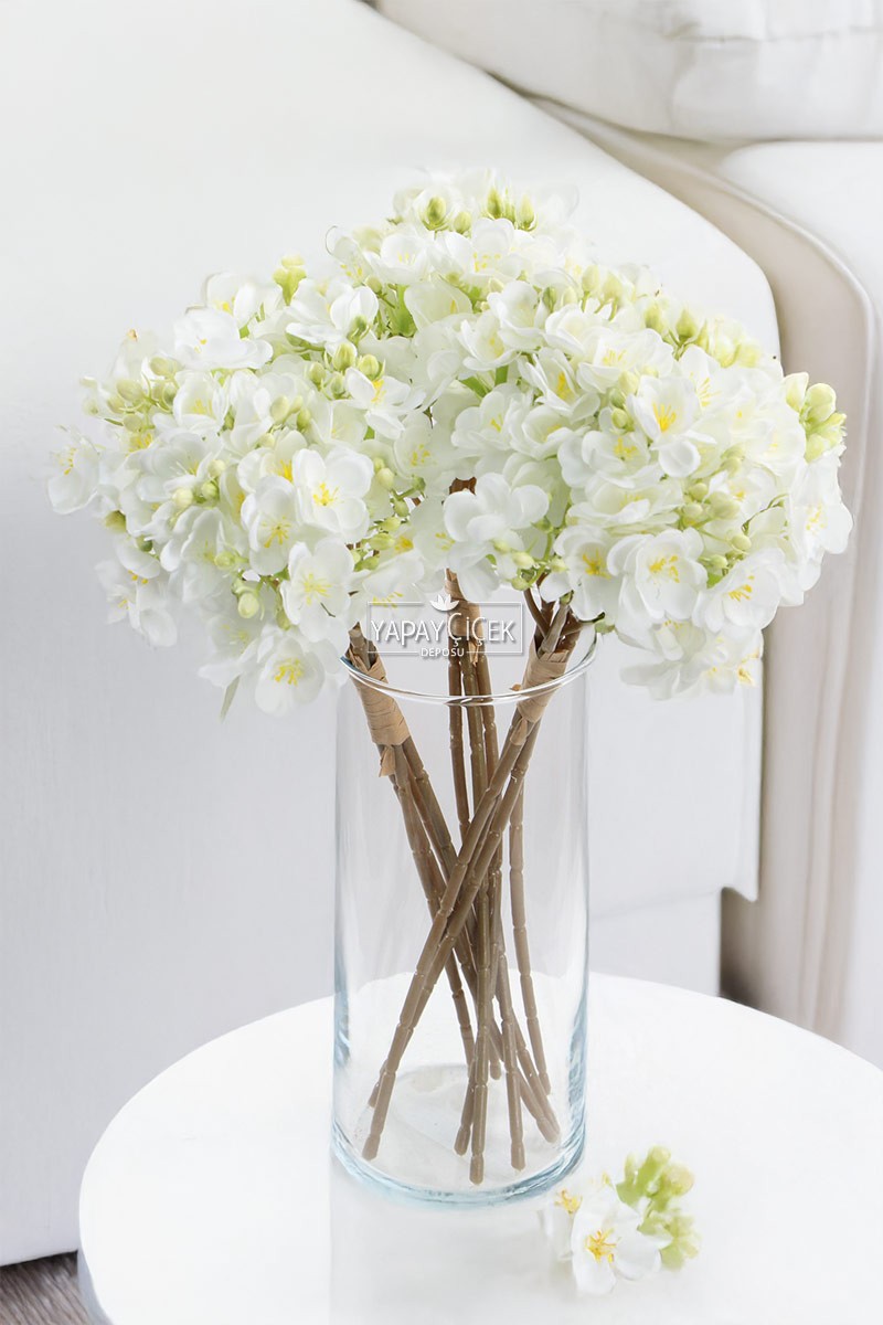 YAPAY ÇİÇEK DAL ORTANCA