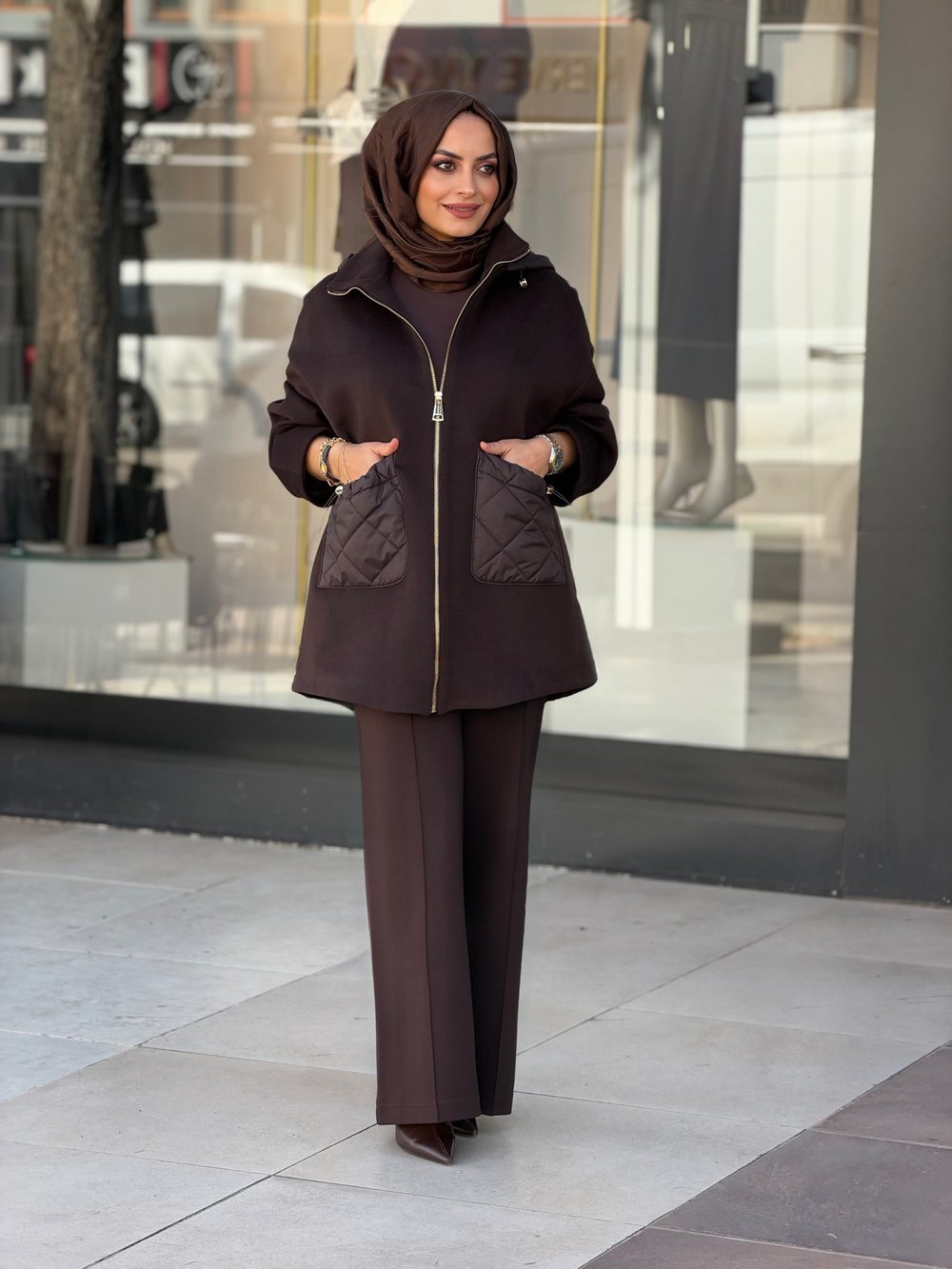 PEARL ZİP MONT