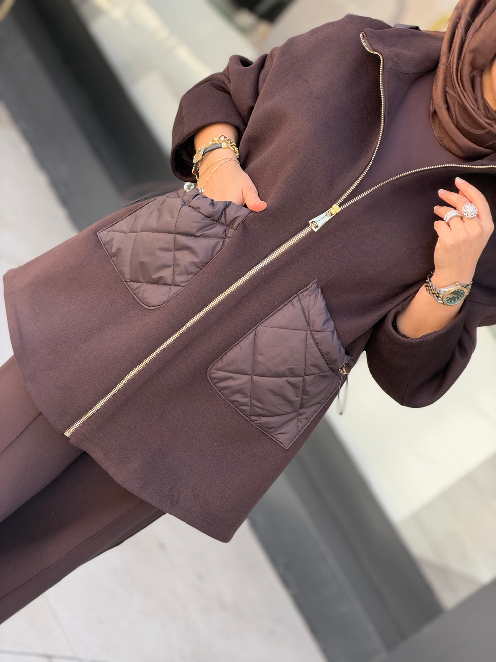 PEARL ZİP MONT