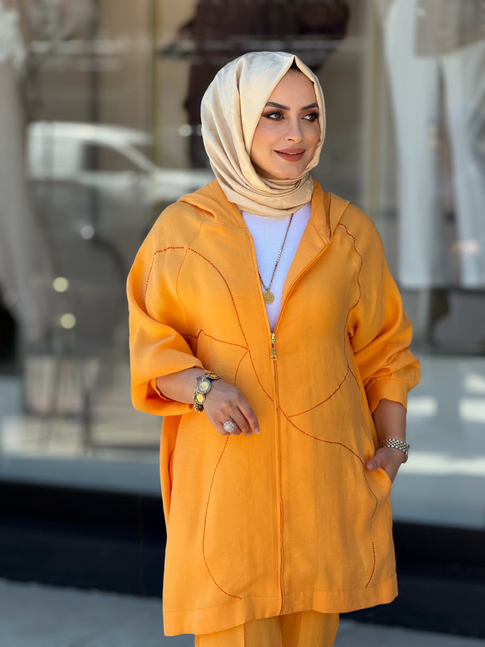 QUPRA TAŞ DETAYLI TAKIM