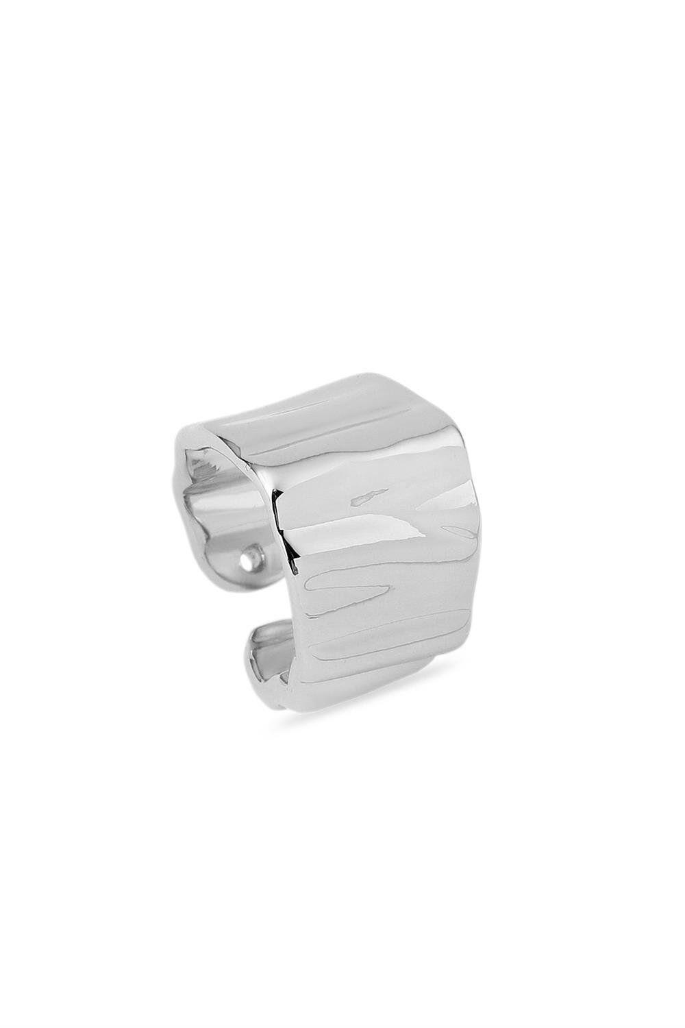 Vip Gümüş Renk Trend Model Earcuff Kıkırdak Küpe