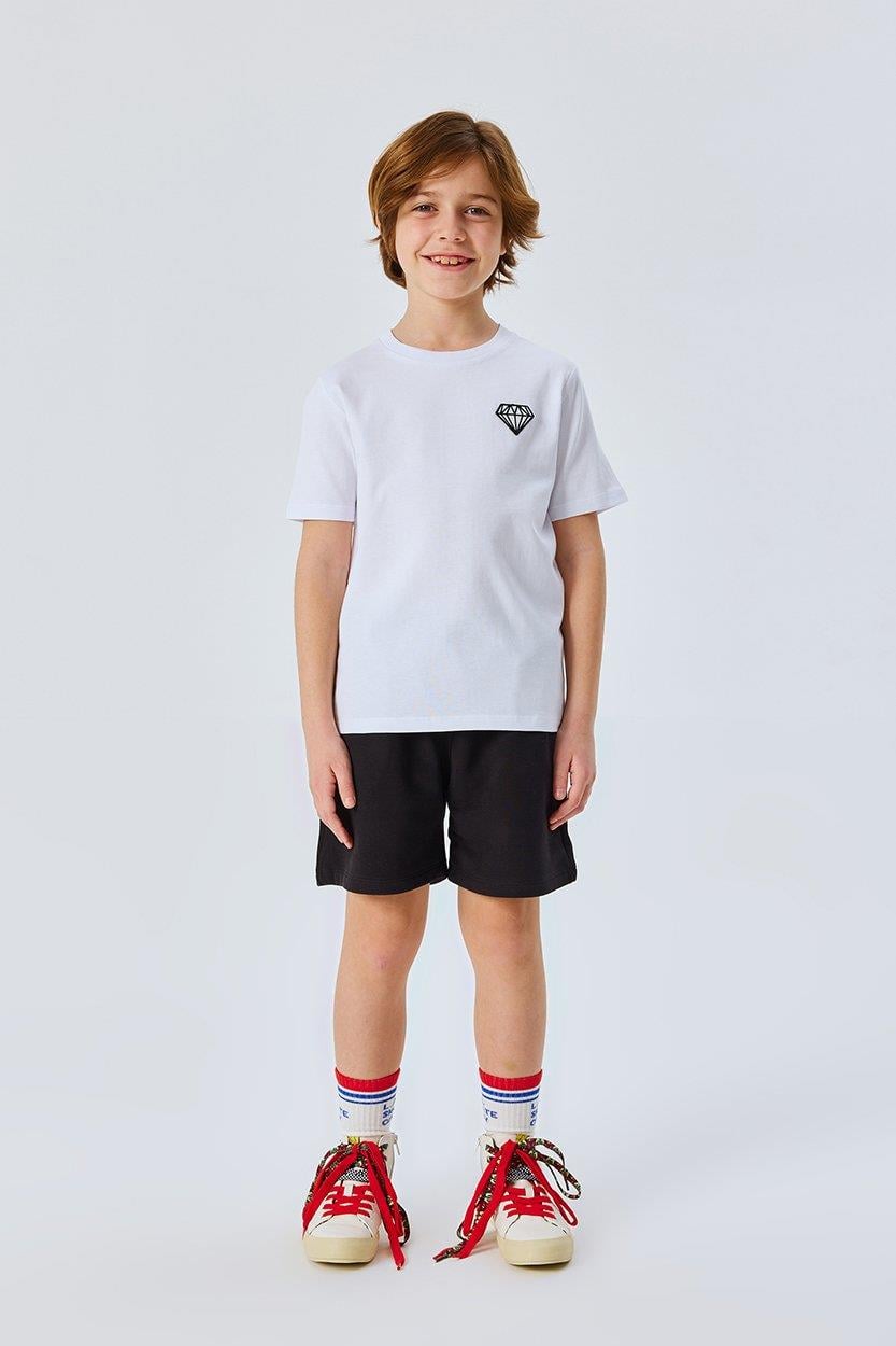 Çocuk T-shirt-Beyaz Elmas