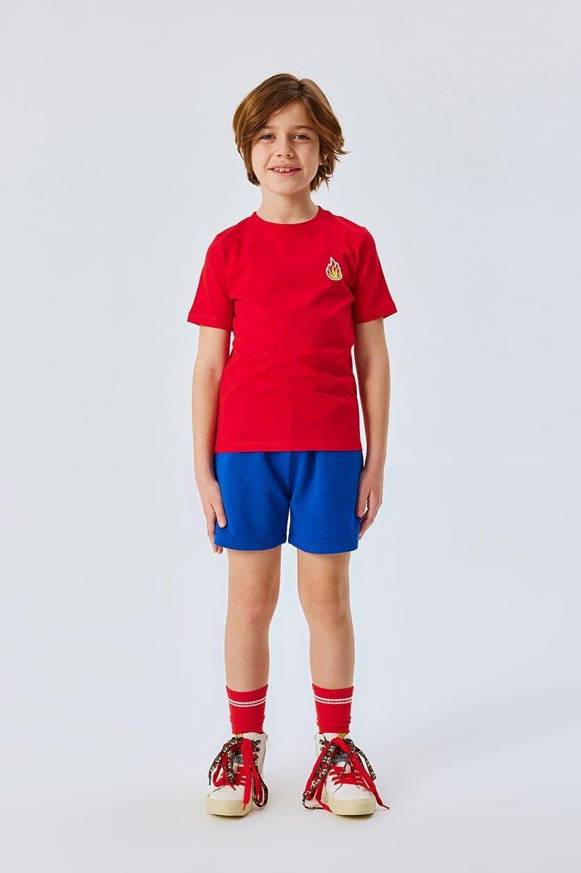 Çocuk T-shirt-Kırmızı Ateş