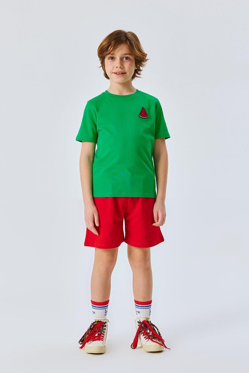 Çocuk T-shirt-Yeşil Karpuz