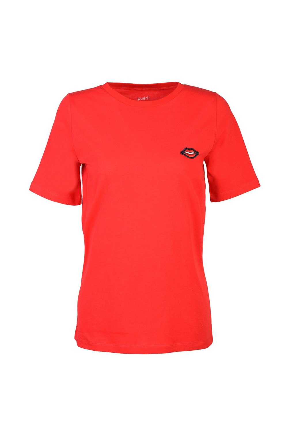 Nakışlı T-shirt-Kırmızı (Tükendi)