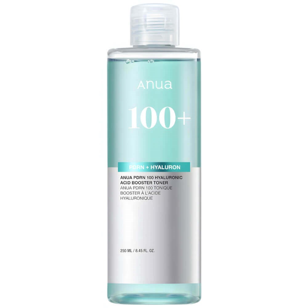 Anua PDRN 100 Hyaluronic Acid Booster Toner | PDRN ve Hyalüronik Asit İçeren Işıltı Destekleyici Nemlendirici Tonik, 250 ML