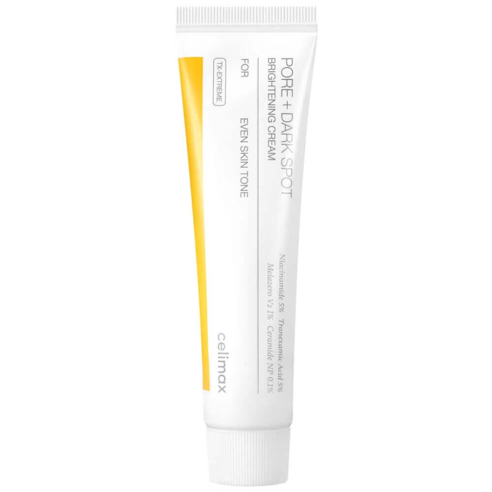 Celimax Pore+Dark Spot Brightening Cream | Niacinamide ve Traneksamik Asit İçeren Leke & Gözenek Görünümü Karşıtı Aydınlatıcı Krem 35 ml